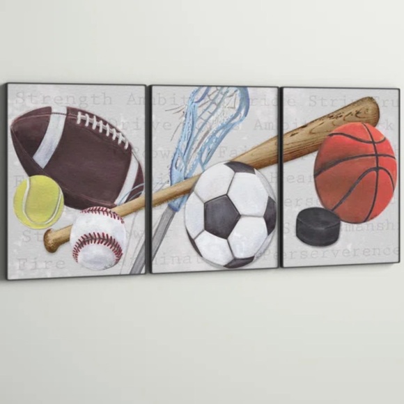 Abernathy Sports Wall Plaque / Canvas - Picture 2 of 10